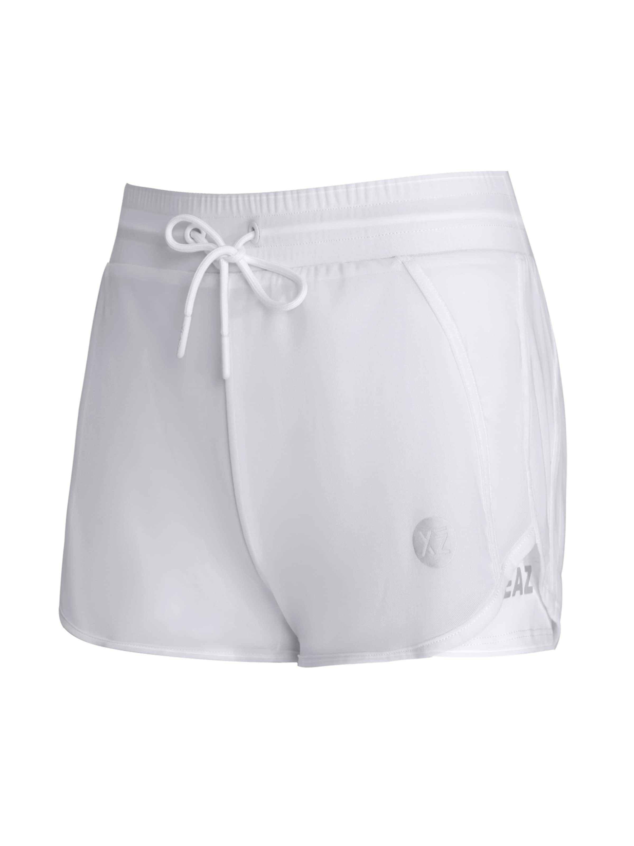 YEAZ - Slimfit Pantalón deportivo 'Squat' en blanco: frente