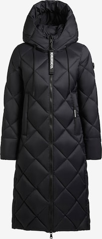 khujo Winter Coat 'Cilia' in Black: front