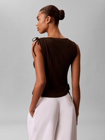 Haut Calvin Klein Jeans en marron
