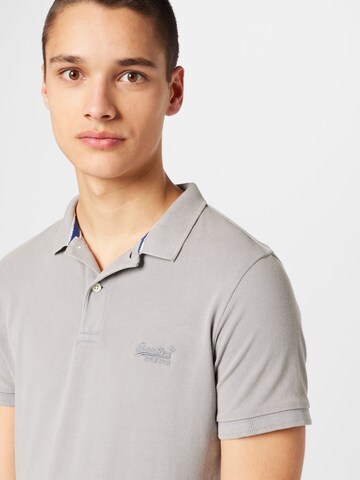 Superdry Poloshirt in Grau