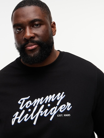 Tommy Hilfiger Big & Tall - Camiseta en negro