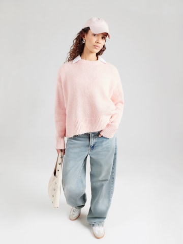 TOPSHOP Pulover 'Ultimate' | roza barva