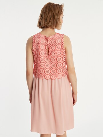 Robe de cocktail 'Zahyla' Ana Alcazar en rose