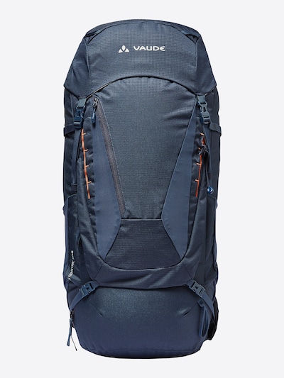 VAUDE Sportrucksack 'Asymmetric' in blau / weiß, Produktansicht