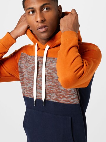 TOM TAILOR Sweatshirt in Orange