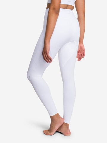 OCEANSAPART Skinny Sports trousers 'Riley' in White