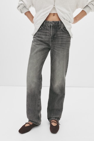 Pull&Bear Szabványos Farmer - szürke: elől