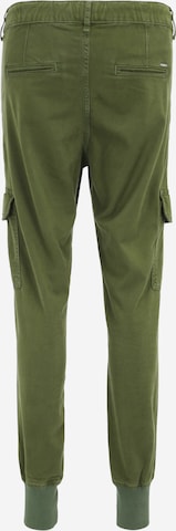 Pepe Jeans - Tapered Calças de ganga cargo 'Crusade' em verde