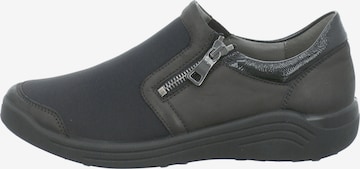 Westland Slip-Ons in Black: front