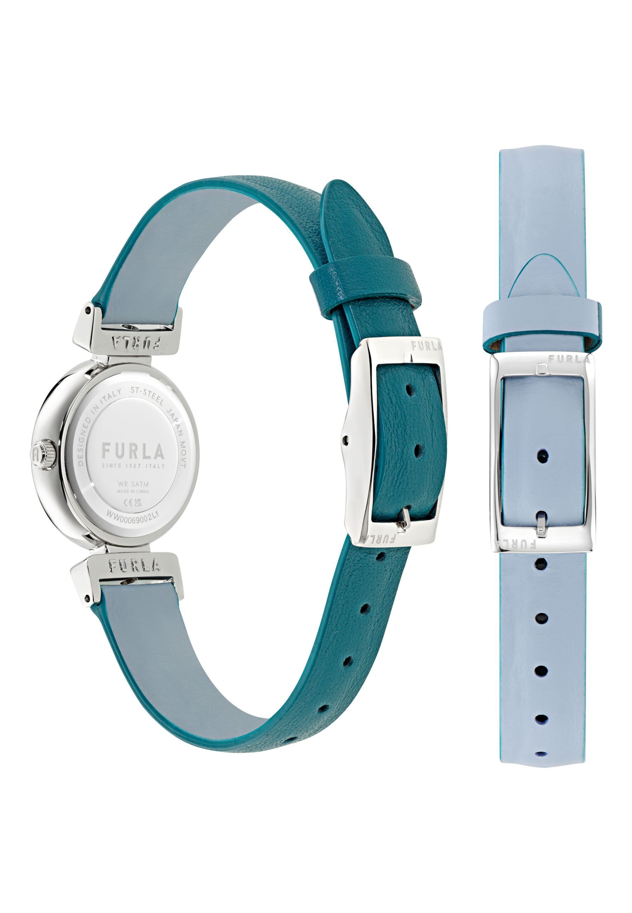 Montre à affichage analogique 'Twist' FURLA en bleu