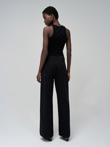 Salsa Jeans Loosefit Jeans in Schwarz