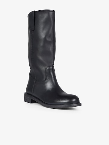 GISEL MOIRE - Botas em preto: frente
