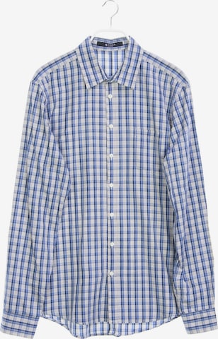 Tiger of Sweden Button Up Shirt in L in Blue: front