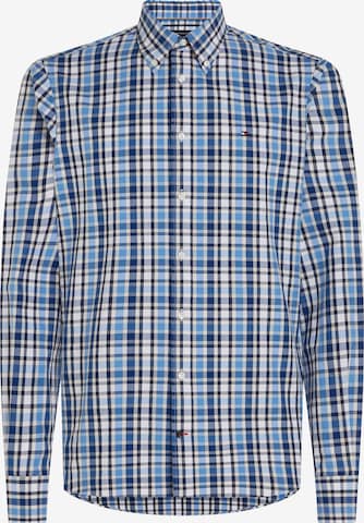 TOMMY HILFIGER Regular fit Button Up Shirt 'CL-W OXFORD' in Blue: front