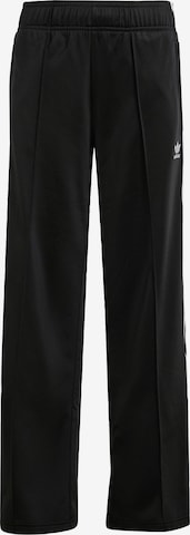 ADIDAS ORIGINALS - Pierna ancha Pantalón 'Adicolor' en negro: frente