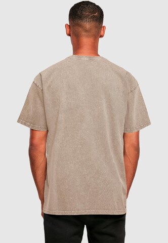 Merchcode Shirt 'Surf Vibes' in Beige
