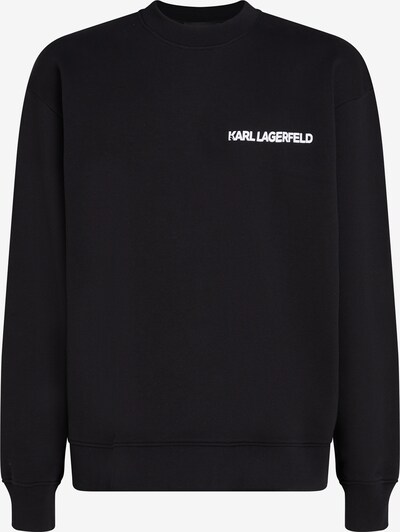 Karl Lagerfeld Sweater majica 'Ikonik Outline' u crna, Pregled proizvoda