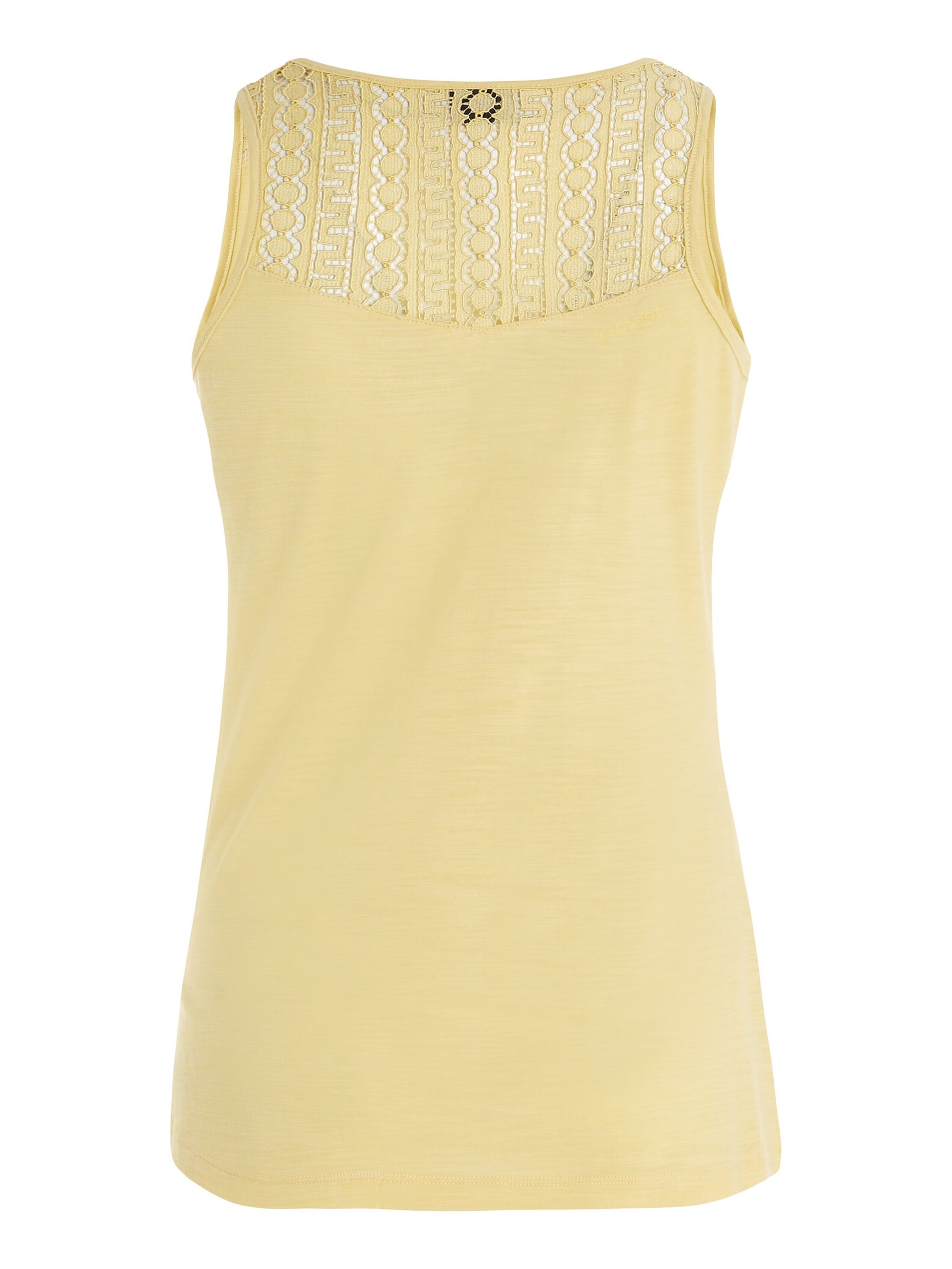 PROTEST Shirt 'PRTBECCLES' in Yellow