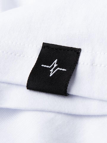 SPITZBUB Shirt 'signature' in Weiß