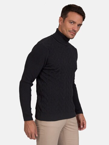 Sir Raymond Tailor Sweater 'Truff' in Black