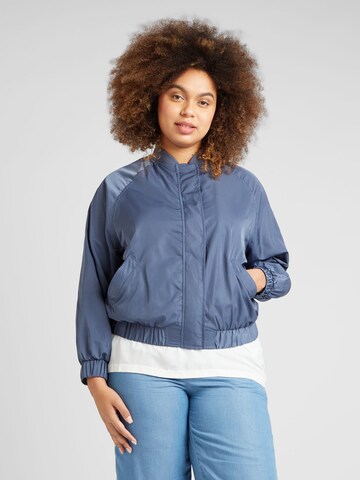 ONLY Carmakoma Jacke 'MINNA' in Blau: predná strana