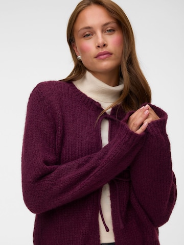VERO MODA Gebreid vest in Rood