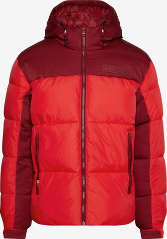 TOMMY HILFIGER Winter Jacket 'New York' in Red: front