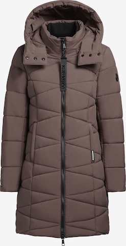 Manteau d’hiver 'Fitt3' khujo en gris : devant