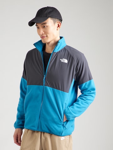 Jachetă  fleece funcțională 'GLACIER' de la THE NORTH FACE pe albastru: față