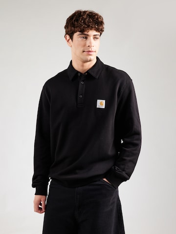 Carhartt WIP Majica | črna barva: sprednja stran