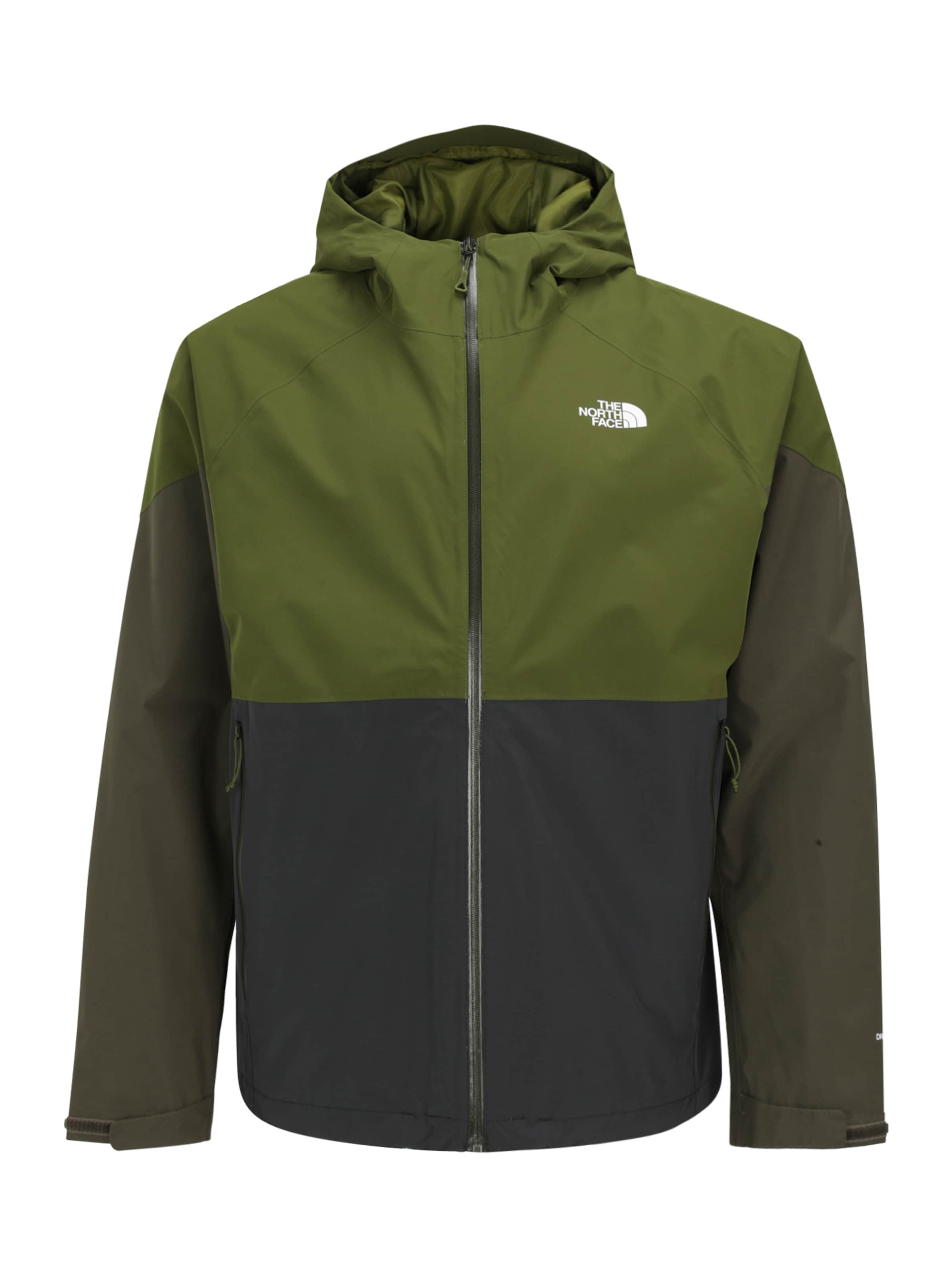 THE NORTH FACE - Casaco outdoor 'LIGHNING' em cinzento: frente
