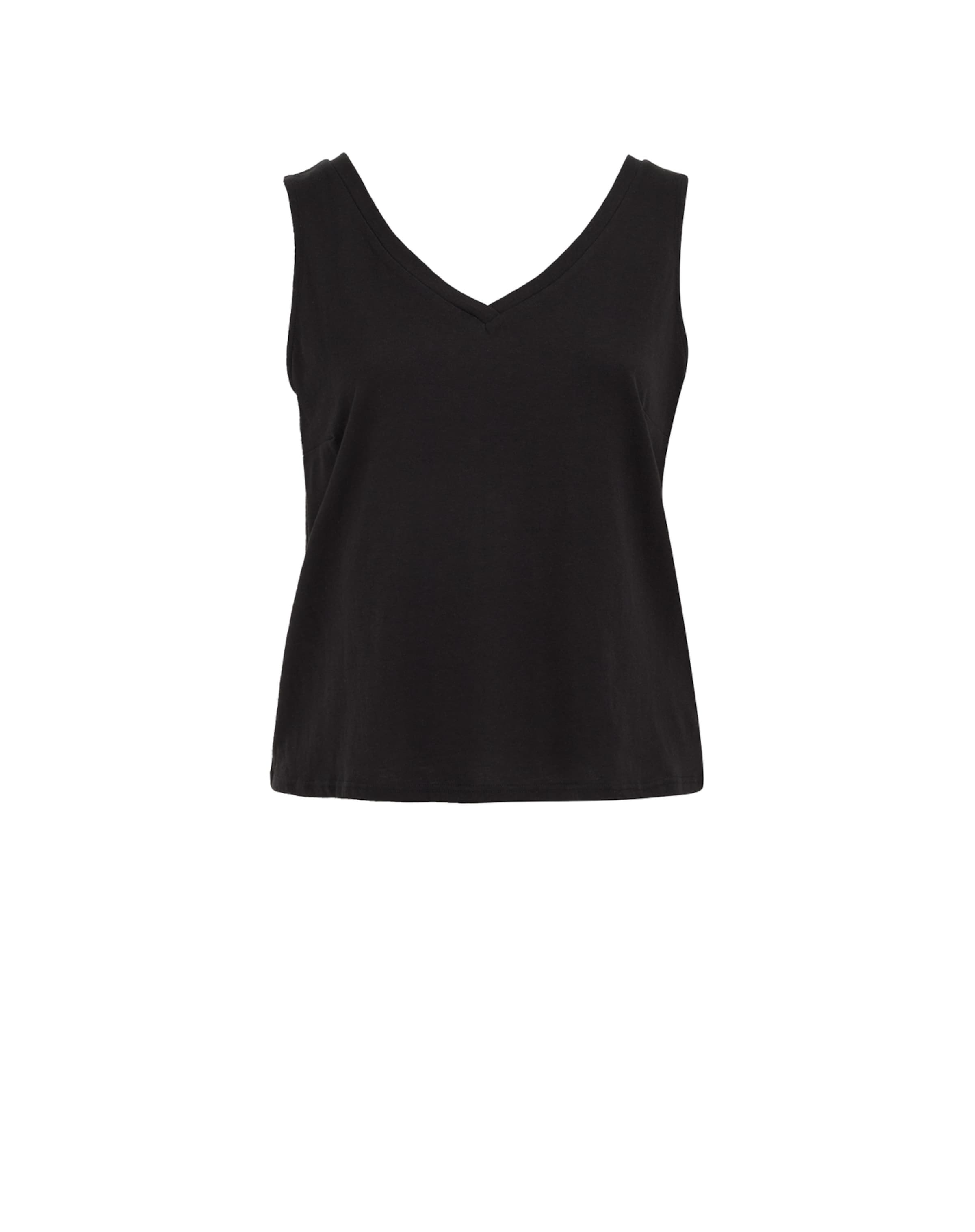 WE Fashion Top in Schwarz: Vorderseite