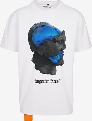 Tricou 'Herakles' de la Forgotten Faces pe alb: față