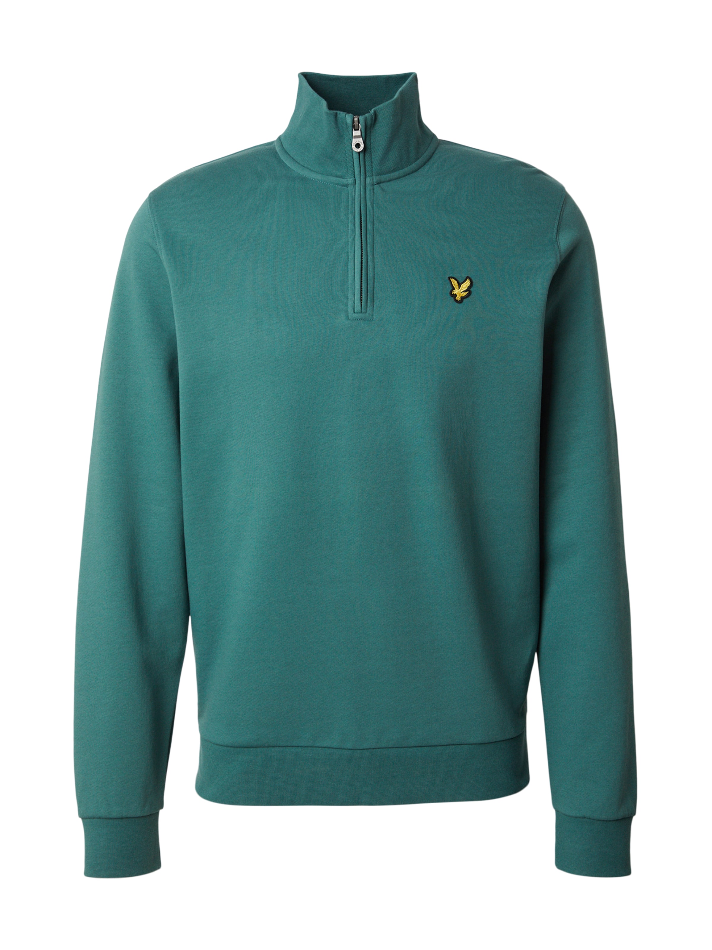 Lyle & Scott Μπλούζα φούτερ σε πράσινο: μπροστά