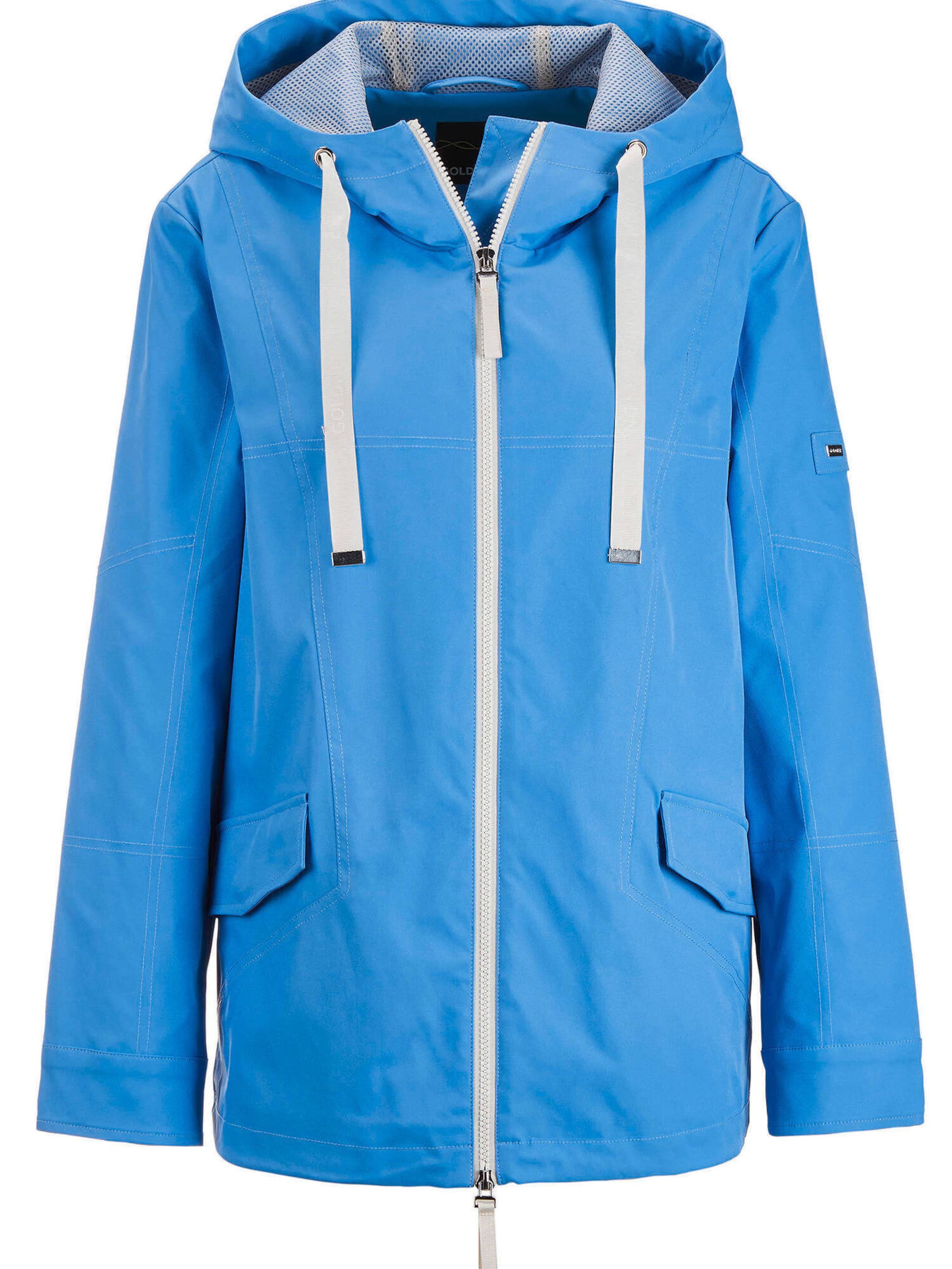 Goldner Tussenjas in Blauw: voorkant