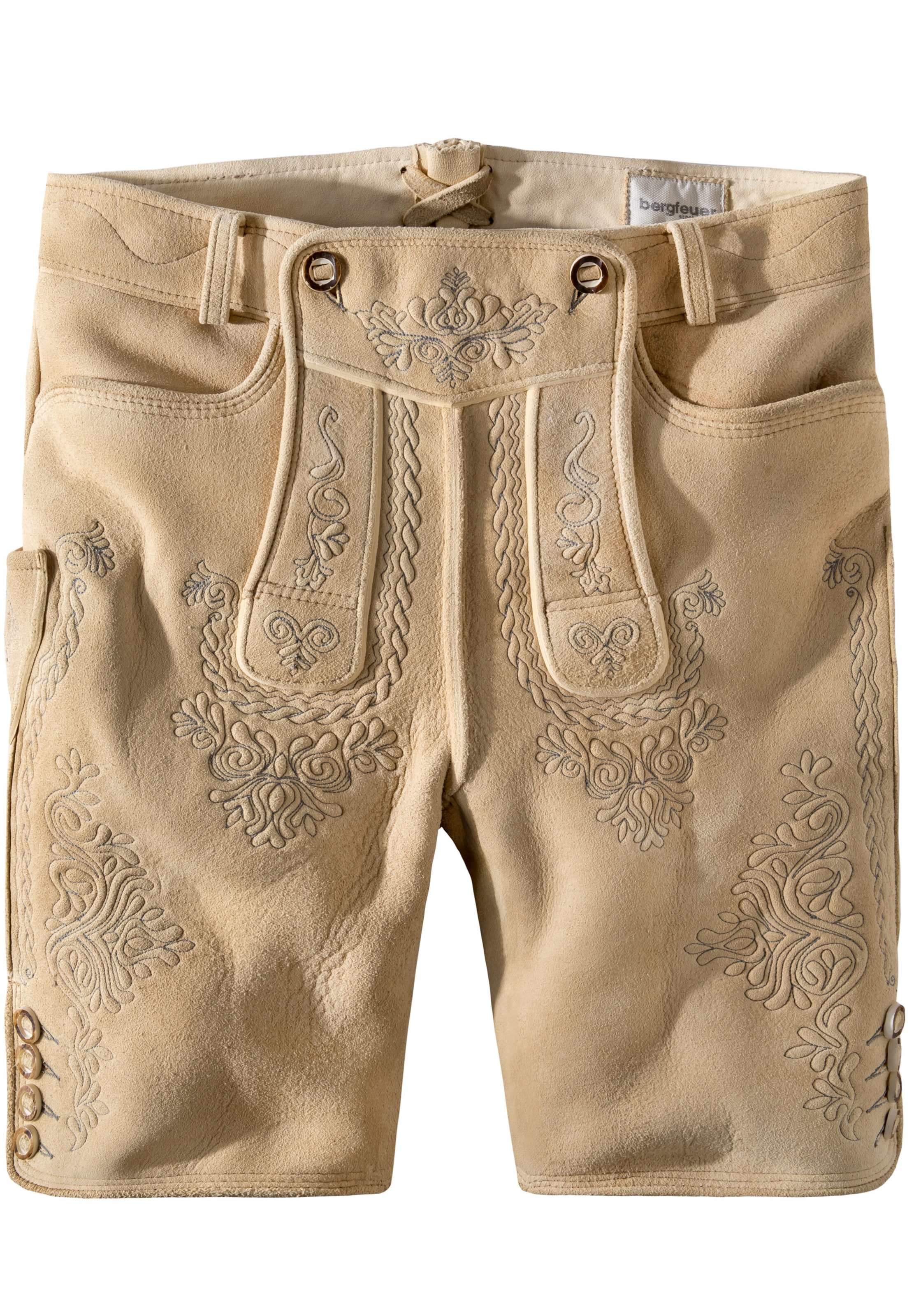 STOCKERPOINT Regular Klederdracht broek 'Königstein' in Beige: voorkant