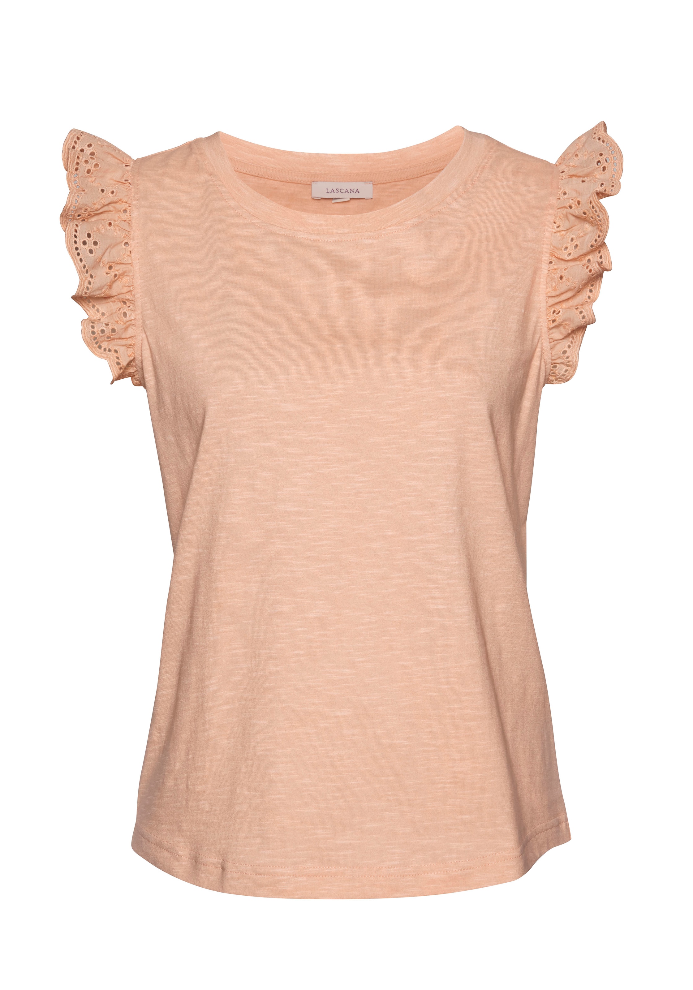 LASCANA Топ в оранжево: отпред