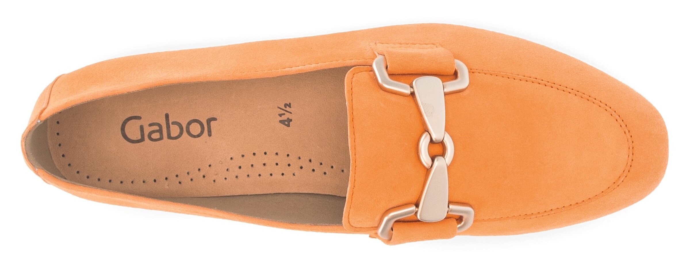 GABOR Classic Flats in Orange