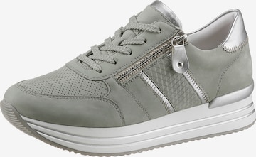 REMONTE Sneaker low i grøn: forside