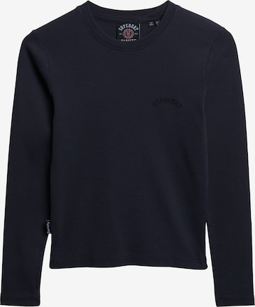 T-shirt 'Athletic Essentials' Superdry & Co en bleu : devant