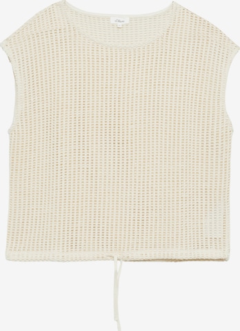 Pull-over s.Oliver en beige : devant