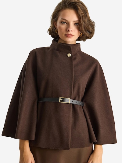 Bianco Lucci Winter coat 'Mäntel' in S-M in Dark brown, Item view