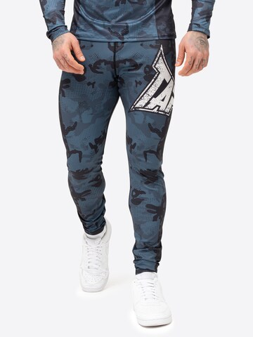 Tapout - regular Pantalón funcional 'PATTON' en azul: frente