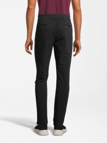 AÉROPOSTALE Slimfit Chino in Zwart