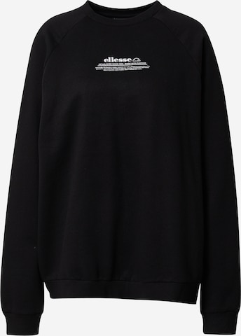 ELLESSE Sweatshirt 'Favaretto' in Black: front