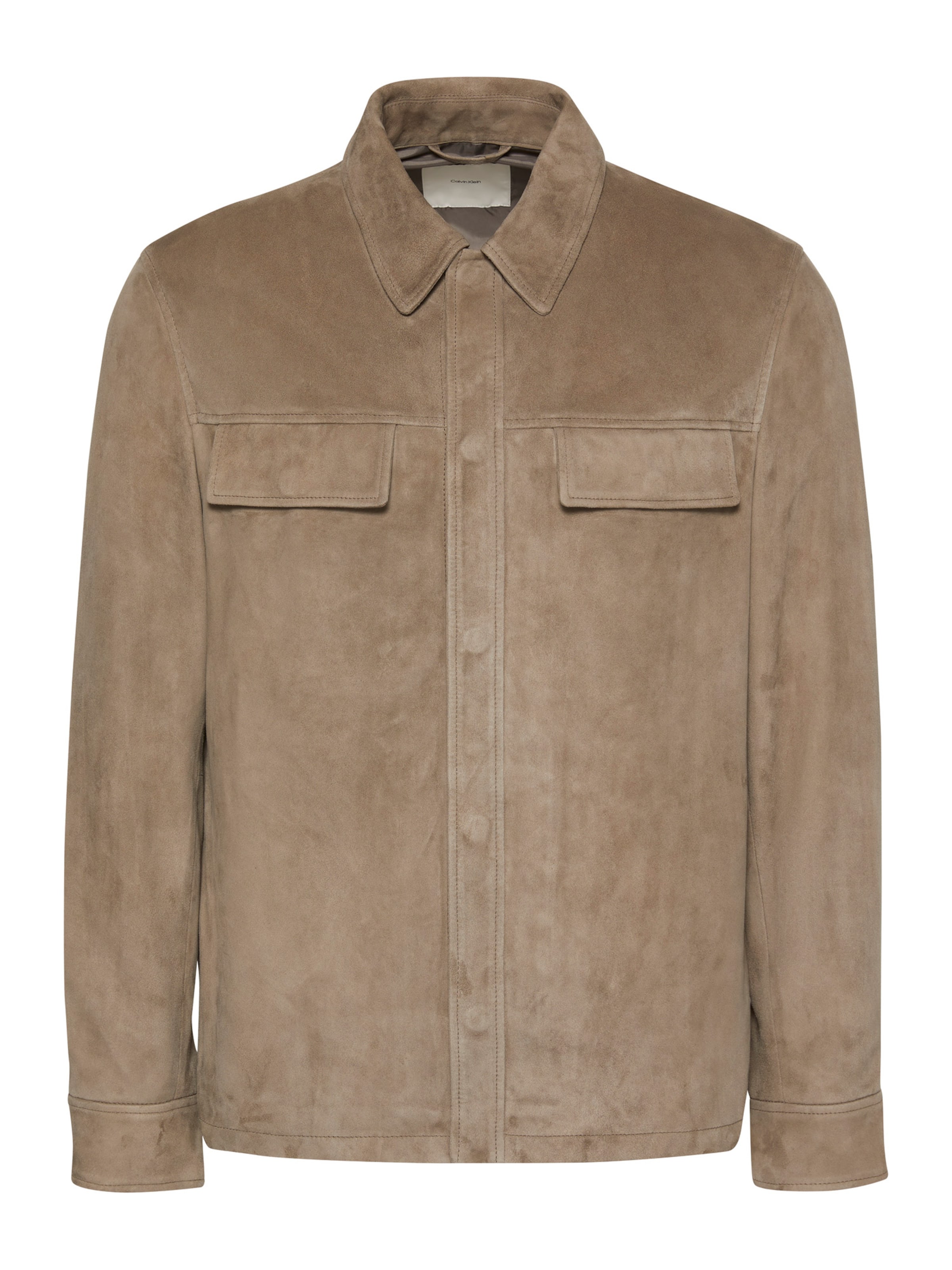 Geacă de primăvară-toamnă de la Calvin Klein pe gri: față