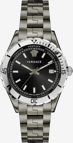 VERSACE Analoog horloge in Zilver: voorkant