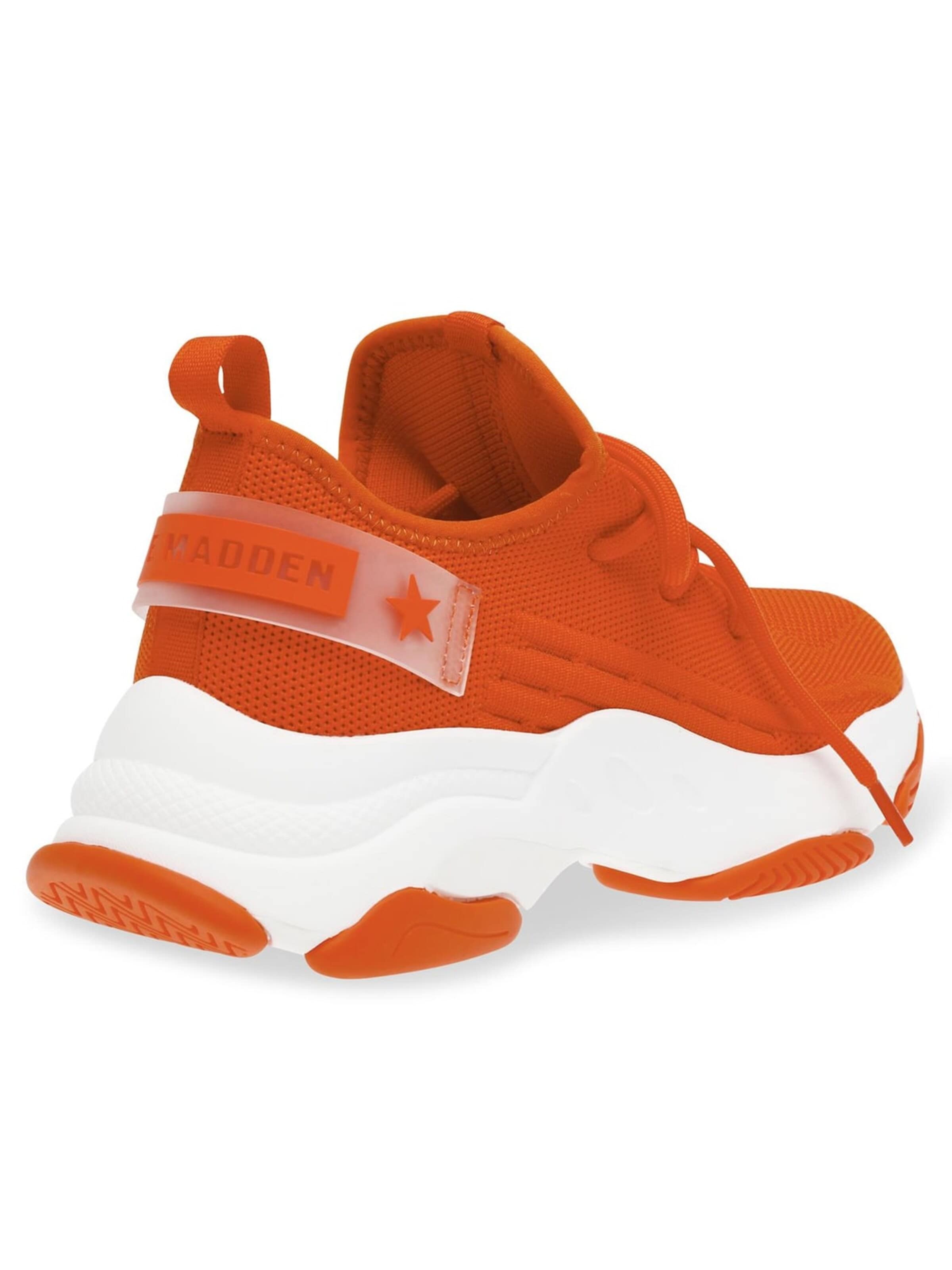 STEVE MADDEN Buty sportowe sznurowane 'W Mezure Orange Shoes' w kolorze pomarańczowy