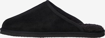 JACK & JONES - Zapatillas de casa 'Dudely' en negro: frente