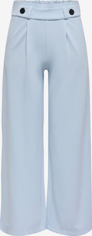 JDYWide Leg/ Široke nogavice Hlače s naborima - plava boja: prednji dio